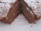 receta y postre: Tarta de chocolate rellena de butercrem