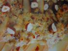 receta y postre: Peras gratinadas con avellanas