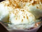 receta y postre: Helado de arroz con leche