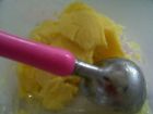 receta y postre: Helado rapido de mango y yogurt