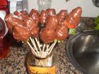 receta y postre: Fresas de Huelva bañadas en chocolate de cobertura