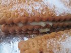 receta y postre: Galletas fritas y rellenas