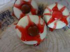 receta y postre: Ojos ensangrentados de hallowen