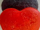 receta y postre: Corazones de colores