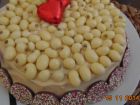 receta y postre: Tarta de conguitos y nocilla blanca