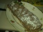 receta y postre: Tronco de navidad