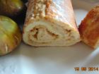 receta y postre: Brazo de gitano relleno de mermelada de higos