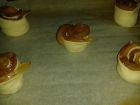 receta y postre: Flores de hojaldre y manzanas