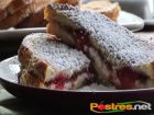 receta y postre: Tostadas Francesas rellenas de Mermelada