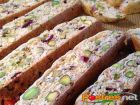 receta y postre: Biscottes de Pistachos y Arándanos