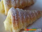 receta y postre: Caracolas de Crema de Melón