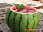 receta y postre: Refresco de Sandía