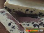 receta y postre: Turrón de Chocolate Blanco, Oreos y Nutella