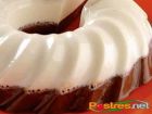 receta y postre: Gelatina de Queso Crema y Nutella