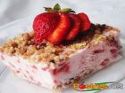 receta y postre: Tarta de Fresa Helada